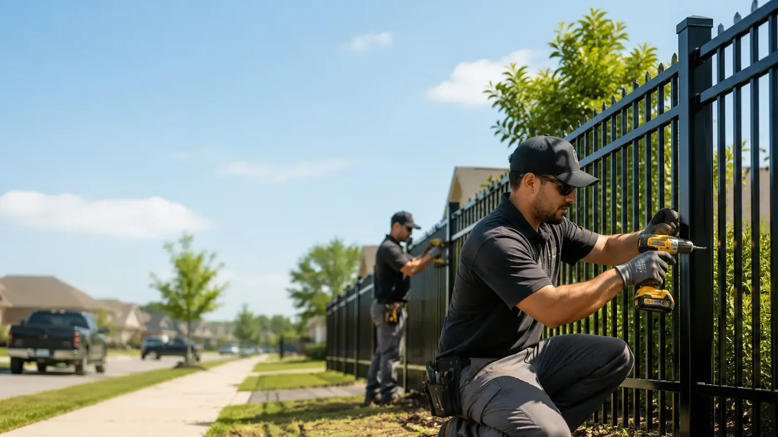 Metal Fence Installation in Wellington, OH